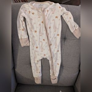 Duck duck goose convertible zip romper Caden Lane